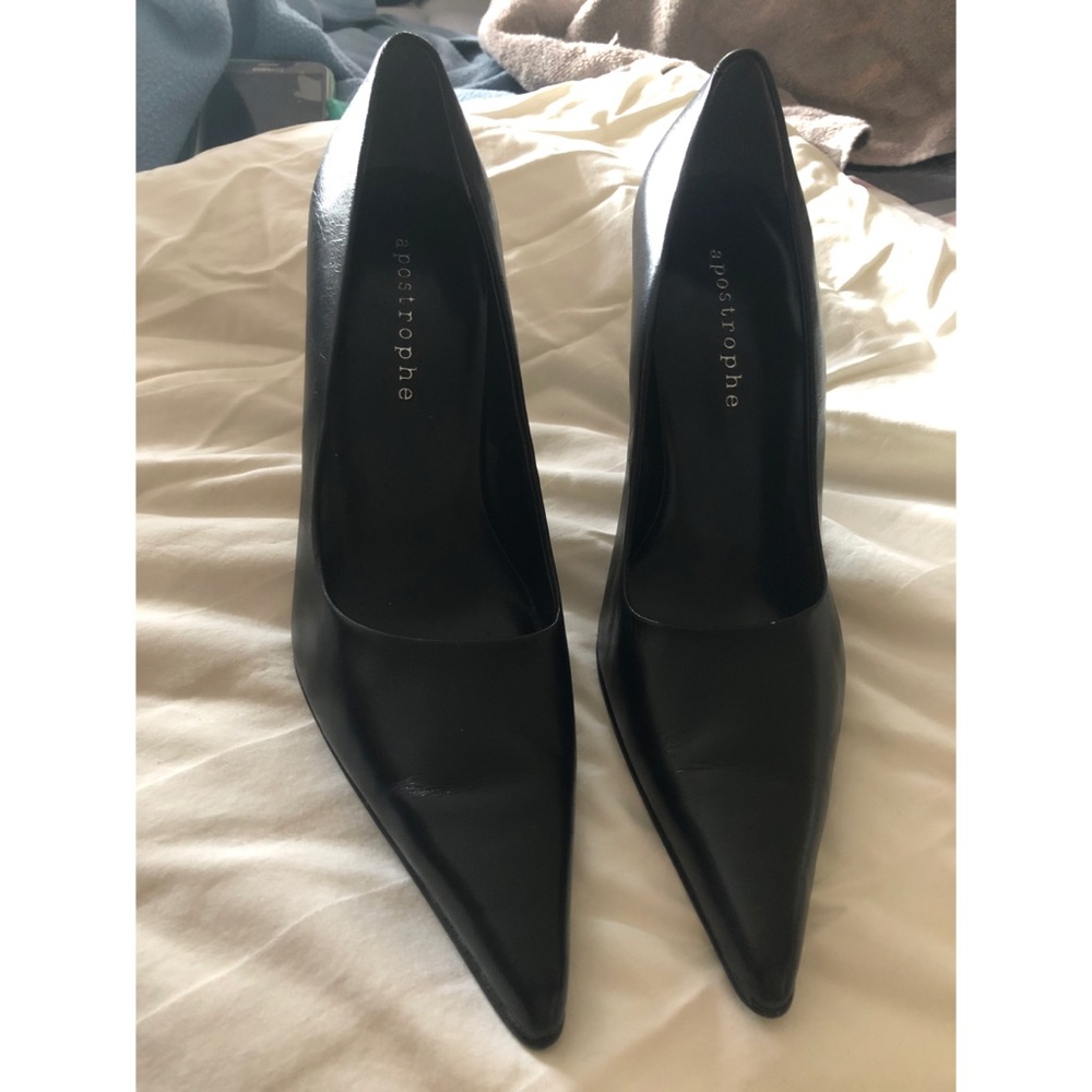 Solid Black Heels